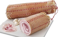 Pancetta arrotolata