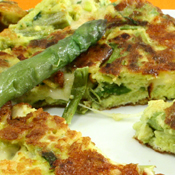 Frittata con asparagi