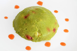 Budino di avocado alla frutta