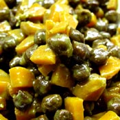 Ceci e carote speziati