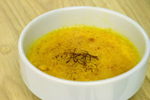 Crème brûlée allo zafferano