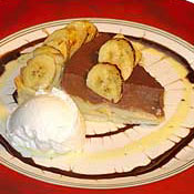 Crostata alla banana split