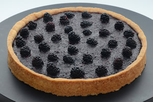 Crostata alle more e cocco