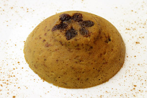 Flan all'uvetta