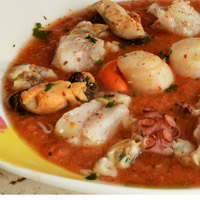 Gazpacho piccante ai sapori del mare