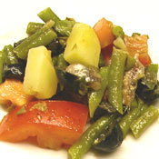 Insalata con l'acciuga