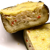 Melanzane ripiene con guanciale