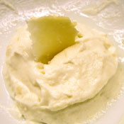 Mousse di pere e parmigiano