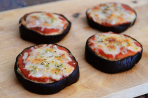 Pizzette di melanzane