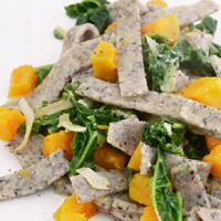 Pizzoccheri Valtellinesi alla zucca
