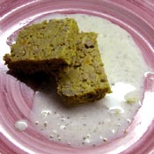 Polpettone di lenticchie con salsa al curry