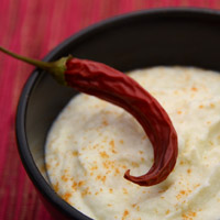 Puré di cavolfiori alla ricotta e peperoncino