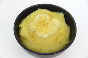 Puré di cavolfiori e patate al curry