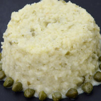 Puré di sedano rapa ai capperi