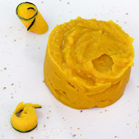 Puré di zucca e zola