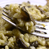 Risotto con cavolfiore ai funghi