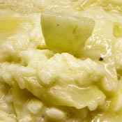 Risotto con pere e taleggio