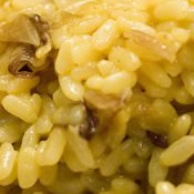 Risotto con zucca e radicchio