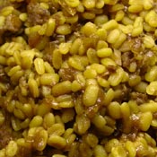 Salsiccia e lenticchie all'orientale