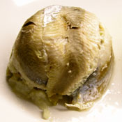 Sformato di aringa e cavolfiore con olive