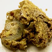 Sformato di cardi, ceci e castagne