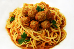 Spaghetti meatballs