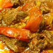 Spezzatino con peperoni