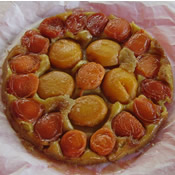 Tarte Tatin di pesche e albicocche