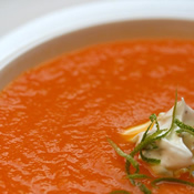 Zuppa di carote allo zenzero