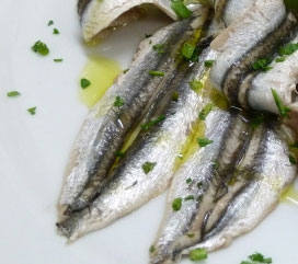 Alici marinate