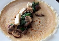 Crepes ai funghi