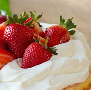 Fragole con panna