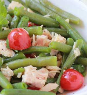 Insalata di tonno e fagiolini