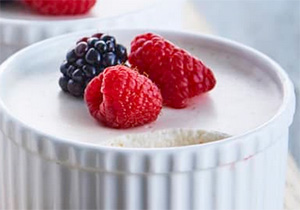 Mousse allo yogurt greco senza panna