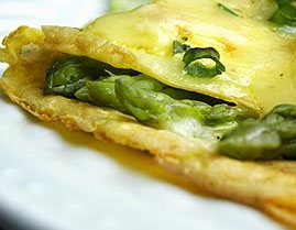 Omelette agli asparagi light