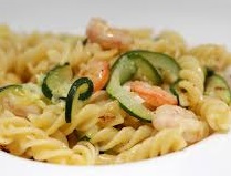 Pasta gamberi zucchine