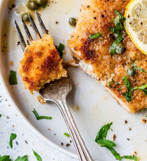 Piccata di pollo al limone