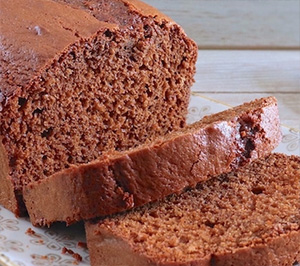 Plumcake morbido al cioccolato fondente