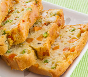 Plumcake salato alle verdure
