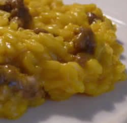 Risotto con la salsiccia