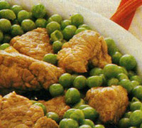 Spezzatino con piselli