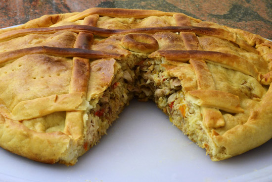 Empanada di coniglio