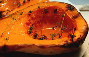 Zucca al forno